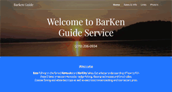 Desktop Screenshot of barkenguide.com