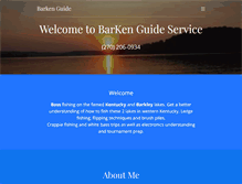 Tablet Screenshot of barkenguide.com